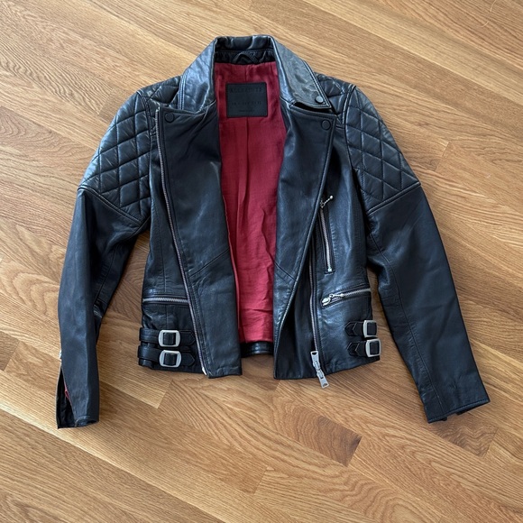 All Saints Armstead Biker Jacket - Picture 5 of 5